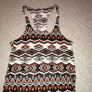 Mudd Racerback Flowy Tank Top